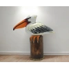 USLUCAN ALIŞVERİŞ Ahşap Pelikan 45 Cm