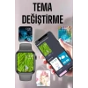 USLUCAN ALIŞVERİŞ Akıllı Saat Amoled Ekran Yeni Nesil Bluetooth Bağlantılı