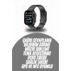 USLUCAN ALIŞVERİŞ Akıllı Saat Arama Konuşma GPS ve NFC Özelliği 3 Kordonlu Amoled Ekran