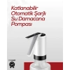 USLUCAN ALIŞVERİŞ Akıllı Şarjlı Damacana Pompası Tek Tuşla Su Dolum