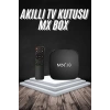USLUCAN ALIŞVERİŞ Akıllı TV kutusu Mx Box Android 7.1 TV kutusu 2.4G Wifi
