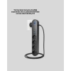 USLUCAN ALIŞVERİŞ Akım Korumalı Çoklu Priz 4’lü 2 USB 1 Type-C 2500W Güçlü Tasarım