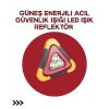 USLUCAN ALIŞVERİŞ Alüminyum Gövdeli LED Üçgen Reflektörlü Acil Işık