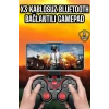 USLUCAN ALIŞVERİŞ Android Uyumlu Gamepad X3 Game Stick Oyun Kolu Bluetooth Bağlantılı
