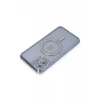 USLUCAN ALIŞVERİŞ Apple iPhone 11 Kılıf Joke Simli Magneticsafe Kılıf - Mavi