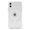 USLUCAN ALIŞVERİŞ Apple iPhone 11 Kılıf Magneticsafe Şeffaf Silikon - Şeffaf