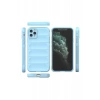 USLUCAN ALIŞVERİŞ Apple iPhone 11 Pro Kılıf Optimum Silikon - Sky Blue