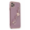 USLUCAN ALIŞVERİŞ Apple iPhone 11 Pro Max Kılıf Esila Silikon - Mor