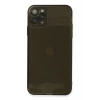 USLUCAN ALIŞVERİŞ Apple iPhone 11 Pro Max Kılıf Fly Lens Silikon - Siyah
