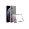 USLUCAN ALIŞVERİŞ Apple iPhone 11 Pro Max Kılıf Miami Şeffaf Silikon - Açık Mor