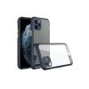 USLUCAN ALIŞVERİŞ Apple iPhone 11 Pro Max Kılıf Miami Şeffaf Silikon - Lacivert