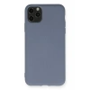 USLUCAN ALIŞVERİŞ Apple iPhone 11 Pro Max Kılıf Nano içi Kadife Silikon - Gri