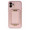 USLUCAN ALIŞVERİŞ Apple iPhone 12 Kılıf Coco Elit Kapak - Pembe
