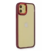 USLUCAN ALIŞVERİŞ Apple iPhone 12 Kılıf Dora Kapak - Kırmızı