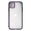 USLUCAN ALIŞVERİŞ Apple iPhone 12 Kılıf Element Silikon - Mor