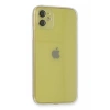 USLUCAN ALIŞVERİŞ Apple iPhone 12 Kılıf Fly Lens Silikon - Şeffaf