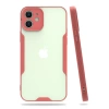 USLUCAN ALIŞVERİŞ Apple iPhone 12 Kılıf Platin Silikon - Pembe