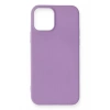 USLUCAN ALIŞVERİŞ Apple iPhone 12 Mini Kılıf First Silikon - Lila
