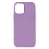 USLUCAN ALIŞVERİŞ Apple iPhone 12 Mini Kılıf First Silikon - Lila