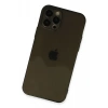 USLUCAN ALIŞVERİŞ Apple iPhone 12 Pro Kılıf Fly Lens Silikon - Siyah