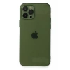 USLUCAN ALIŞVERİŞ Apple iPhone 12 Pro Kılıf Fly Lens Silikon - Yeşil