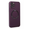USLUCAN ALIŞVERİŞ Apple iPhone 12 Pro Kılıf Jack Magneticsafe Lens Silikon - Mürdüm