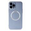 USLUCAN ALIŞVERİŞ Apple iPhone 12 Pro Kılıf Jack Magneticsafe Lens Silikon - Sierra Blue