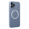 USLUCAN ALIŞVERİŞ Apple iPhone 12 Pro Kılıf Jack Magneticsafe Lens Silikon - Sierra Blue
