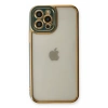 USLUCAN ALIŞVERİŞ Apple iPhone 12 Pro Kılıf Liva Lens Silikon - Yeşil
