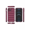 USLUCAN ALIŞVERİŞ Apple iPhone 12 Pro Kılıf Optimum Silikon - Bordo