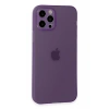 USLUCAN ALIŞVERİŞ Apple iPhone 12 Pro Kılıf Puma Silikon - Koyu Mor