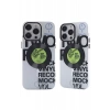 USLUCAN ALIŞVERİŞ Apple iPhone 12 Pro Max Kılıf Apollo Magneticsafe Desenli Kapak - Apollo Şeffaf - 5