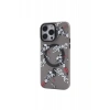 USLUCAN ALIŞVERİŞ Apple iPhone 12 Pro Max Kılıf Apollo Magneticsafe Desenli Kapak - Apollo Siyah - 3