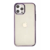 USLUCAN ALIŞVERİŞ Apple iPhone 12 Pro Max Kılıf Element Silikon - Mor