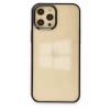 USLUCAN ALIŞVERİŞ Apple iPhone 12 Pro Max Kılıf Element Silikon - Siyah