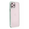 USLUCAN ALIŞVERİŞ Apple iPhone 12 Pro Max Kılıf Element Silikon - Yeşil