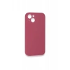 USLUCAN ALIŞVERİŞ Apple iPhone 13 Mini Kılıf Lansman Legant Silikon - Fuşya