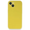 USLUCAN ALIŞVERİŞ Apple iPhone 13 Mini Kılıf Lansman Legant Silikon - Sarı