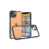 USLUCAN ALIŞVERİŞ Apple iPhone 13 Mini Kılıf Miami Şeffaf Silikon - Lacivert