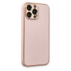 USLUCAN ALIŞVERİŞ Apple iPhone 13 Pro Kılıf Coco Karbon Silikon - Pembe