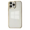 USLUCAN ALIŞVERİŞ Apple iPhone 13 Pro Kılıf Element Silikon - Gold