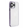 USLUCAN ALIŞVERİŞ Apple iPhone 13 Pro Kılıf Element Silikon - Mor