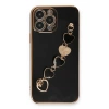 USLUCAN ALIŞVERİŞ Apple iPhone 13 Pro Kılıf Esila Silikon - Siyah
