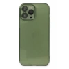 USLUCAN ALIŞVERİŞ Apple iPhone 13 Pro Kılıf Fly Lens Silikon - Yeşil