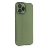 USLUCAN ALIŞVERİŞ Apple iPhone 13 Pro Kılıf Fly Lens Silikon - Yeşil
