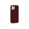USLUCAN ALIŞVERİŞ Apple iPhone 13 Pro Kılıf Lansman Legant Silikon - Bordo