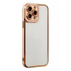 USLUCAN ALIŞVERİŞ Apple iPhone 13 Pro Kılıf Liva Lens Silikon - Rose