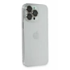 USLUCAN ALIŞVERİŞ Apple iPhone 13 Pro Kılıf Luko Lens Silikon -Yeşil