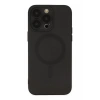 USLUCAN ALIŞVERİŞ Apple iPhone 13 Pro Kılıf Moshi Lens Magneticsafe Silikon - Siyah