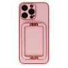 USLUCAN ALIŞVERİŞ Apple iPhone 13 Pro Max Kılıf Coco Elit Kapak - Pembe